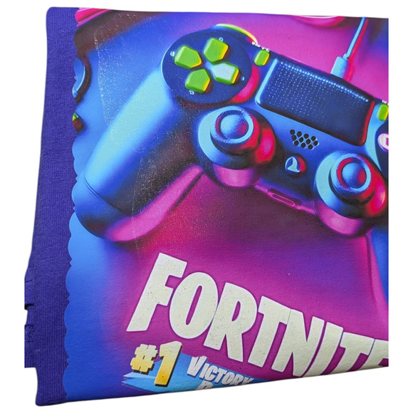 Gildan Gaming Image #1 Victory Royale - Kids-Blue T Shirt-Size Small NWOT - Picture 4 of 7